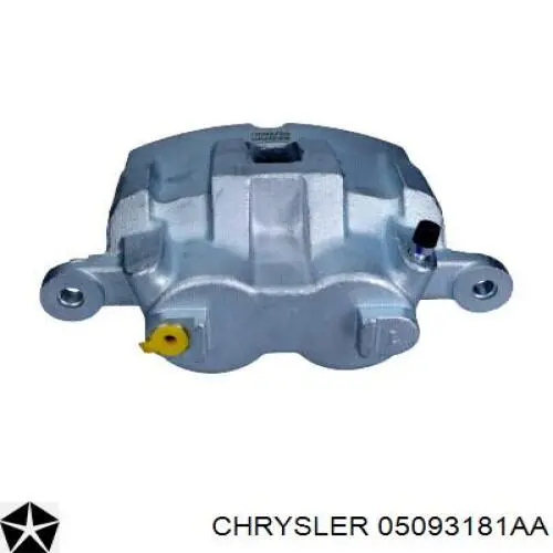 Супорт гальмівний передній лівий 05093181AA Chrysler
