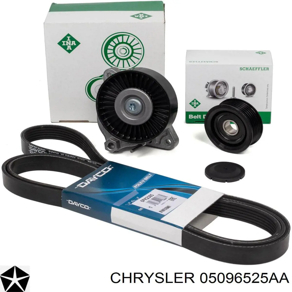 Купити 05096525AA Chrysler Натягувач приводного ременя