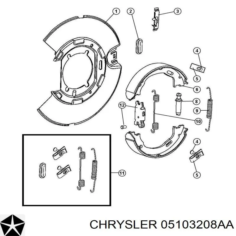  05103208AA Chrysler