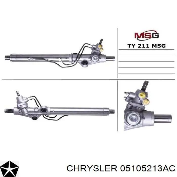 Рульова рейка JP9202 AGR