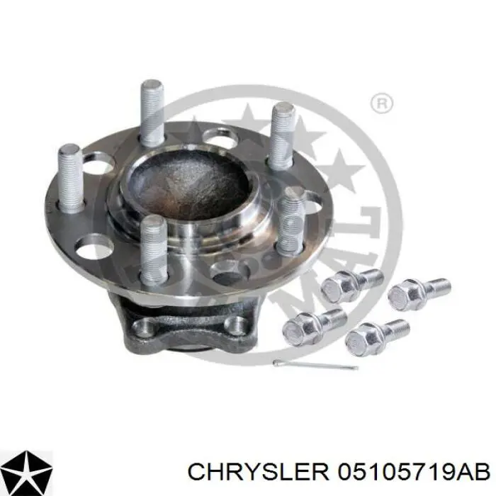 Задня маточина 05105719AB Chrysler