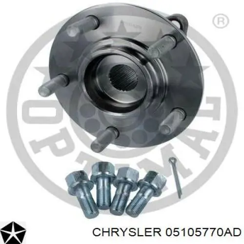 Задня маточина 05105770AD Chrysler