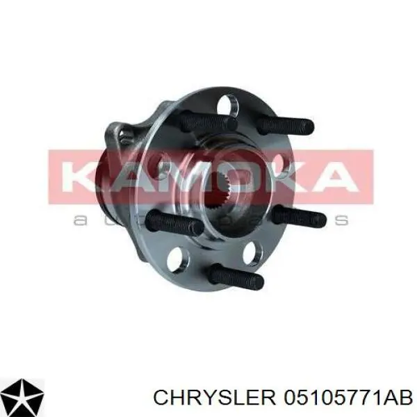Маточина задня ліва Chrysler 04766771AA ціна, від 48.99 USD
