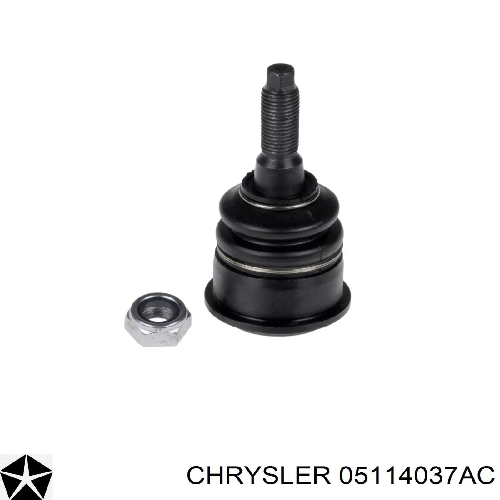 Кульова опора, нижня Chrysler 05114037AC ціна, від 15.77 USD