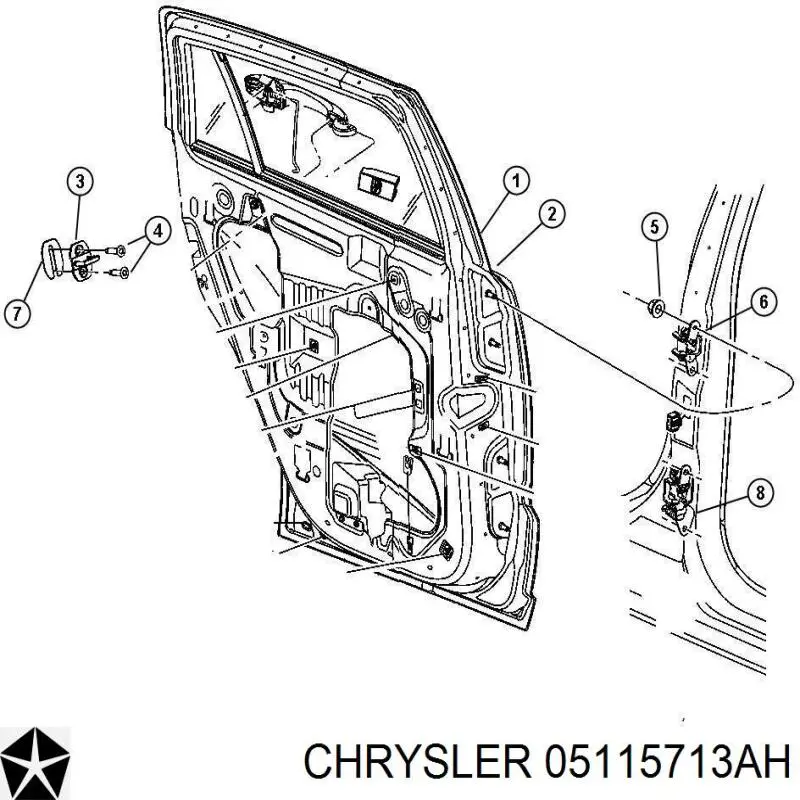  Chrysler 05115713AH ціна, від 9.88 USD