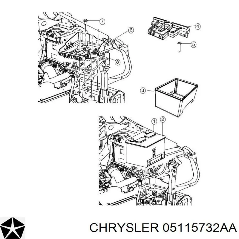  K05115732AA Fiat/Alfa/Lancia