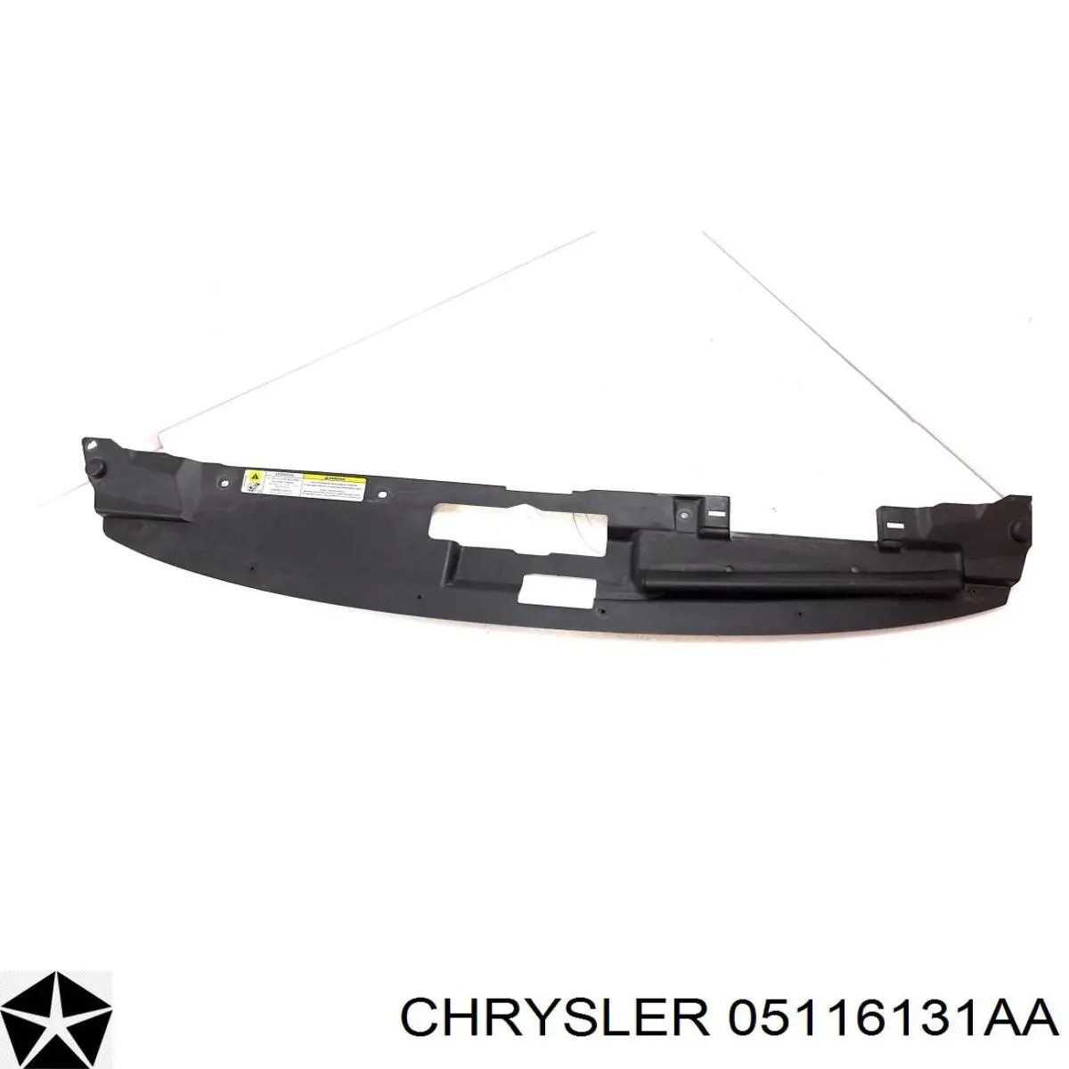 Купити 5116131AA Chrysler Повітропровід / дефлектор радіатора, верхній