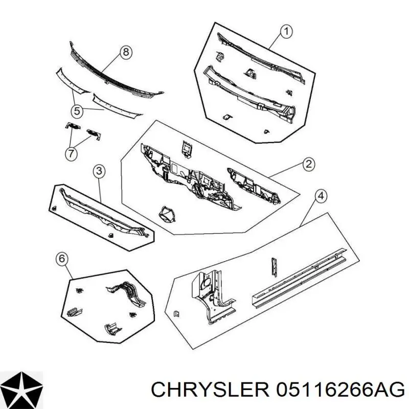  5116266AG Chrysler
