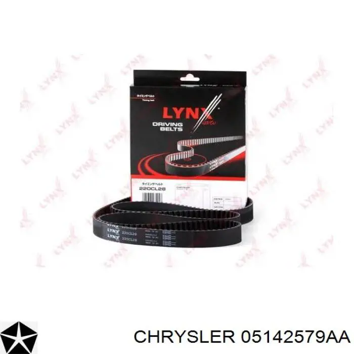 Зубчастий ремінь Chrysler 05142579AA ціна, від 61.17 USD