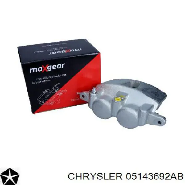 Супорт гальмівний передній правий Chrysler 05143692AB ціна, від 46.44 USD