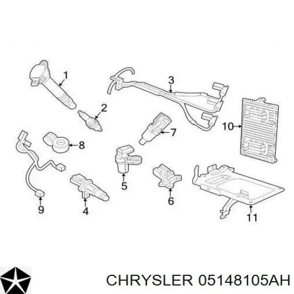05148105AH Chrysler 