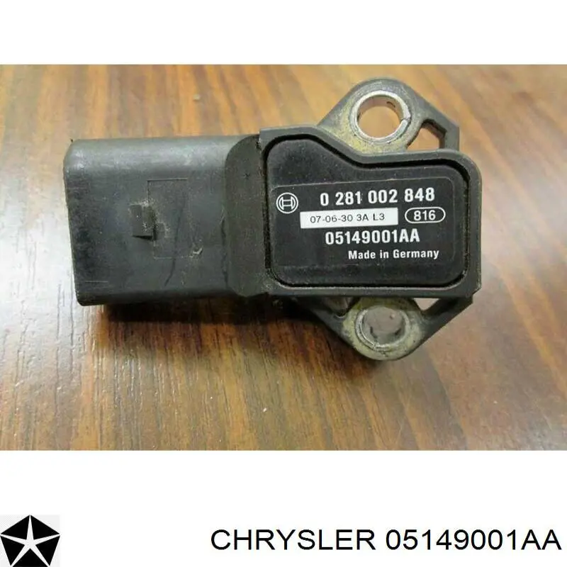Датчик тиску наддуву (датчик нагнітання повітря в турбіну) Chrysler 05149001AA ціна, від 11.40 USD