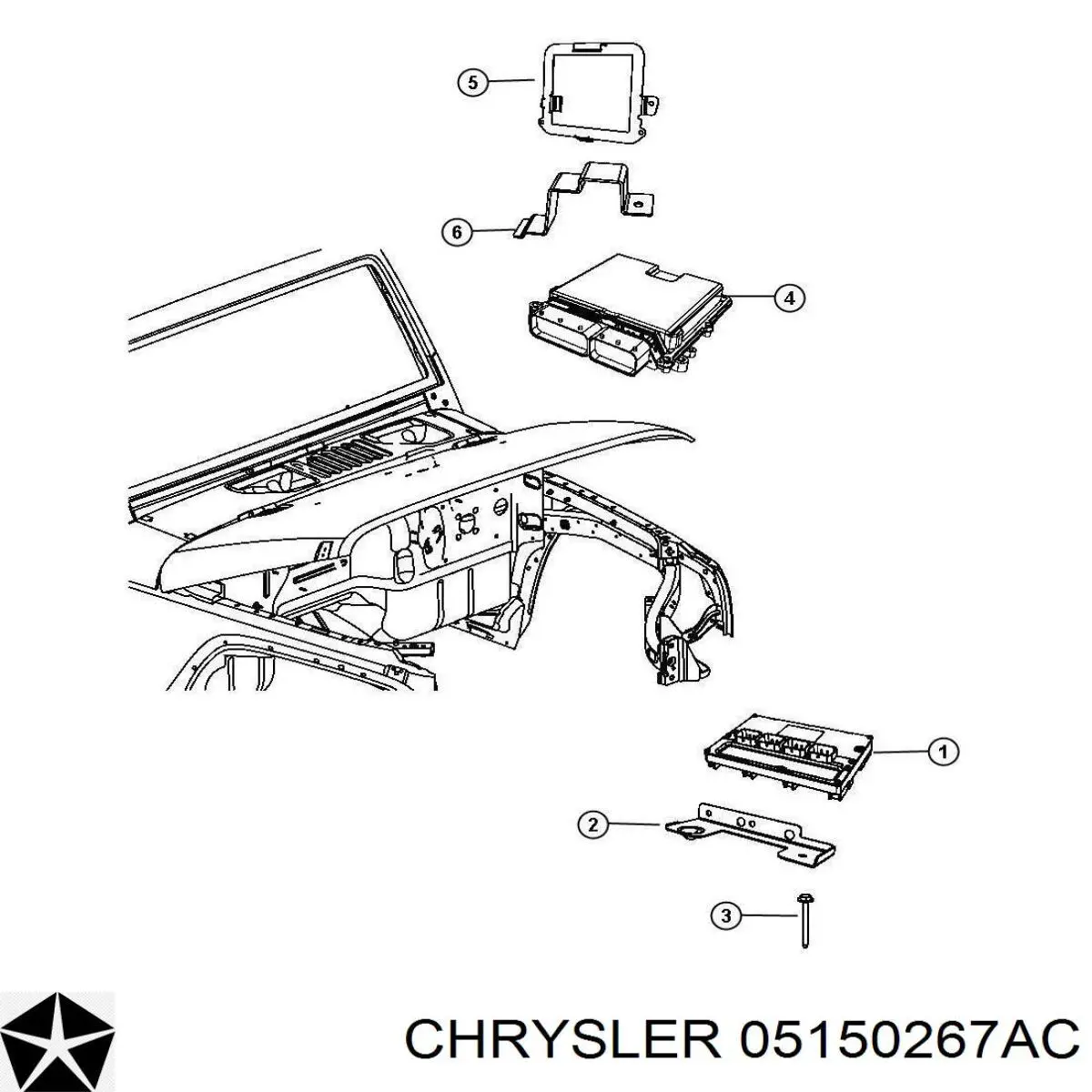 Купити 05150267AC Chrysler 