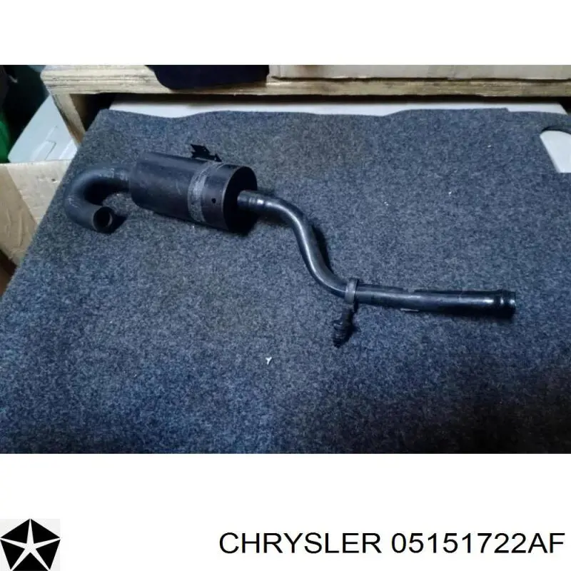 Купити 5151722AF Chrysler Шланг ГПК, низького тиску, від рейки/механізму до бачка