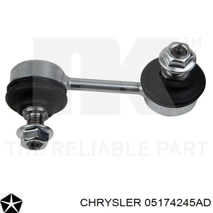 Лінк стабілізатора, заднього Chrysler 05174245AD ціна, від 10.62 USD