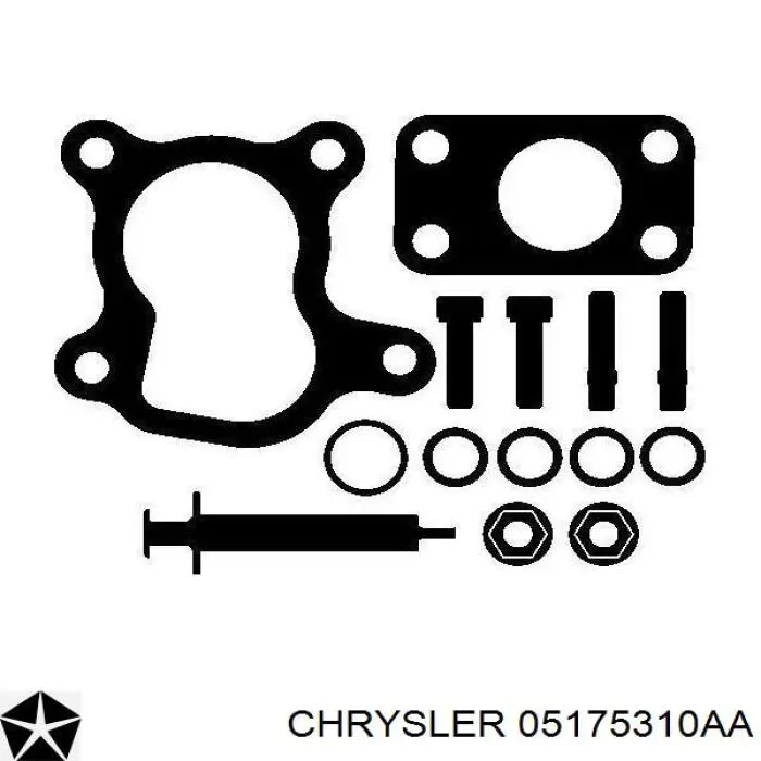 05175310AA Chrysler прокладка піддону картера двигуна