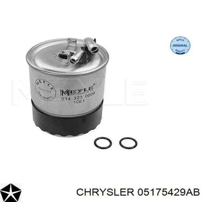 Фільтр тонкого очищення палива Chrysler 05175429AB ціна, від 19.75 USD