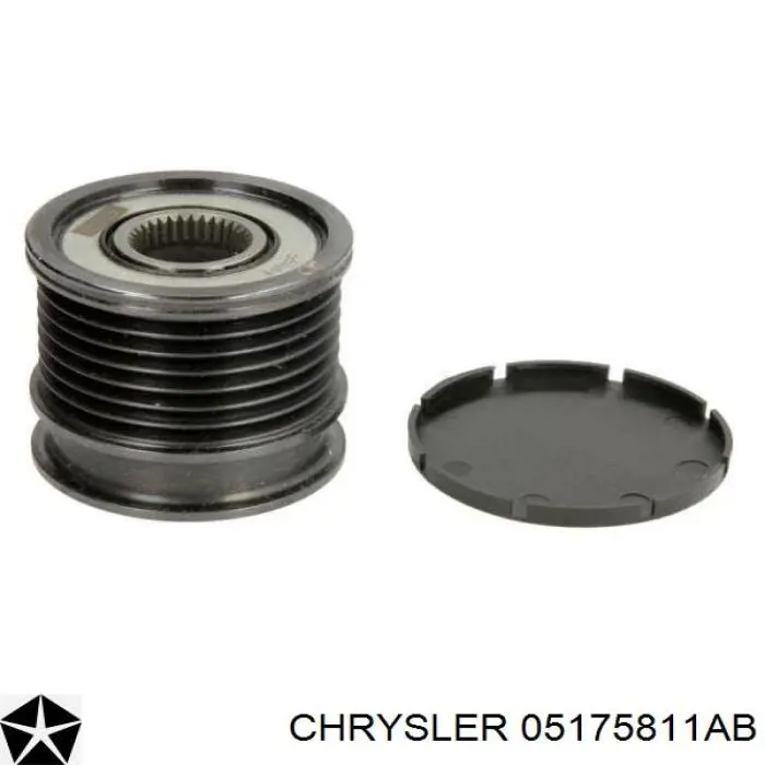 Інерційний шків Chrysler 05175811AB ціна, від 33.15 USD