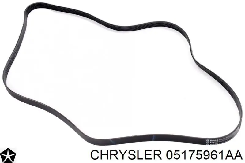 Купити 05175961AA Chrysler Ремінь генератора