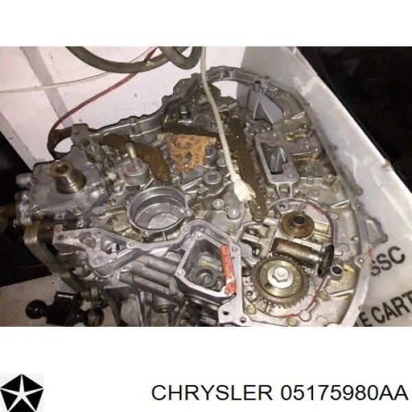 Вкладиші колінвала, корінні, комплект, стандарт (STD) 5175980AA Chrysler