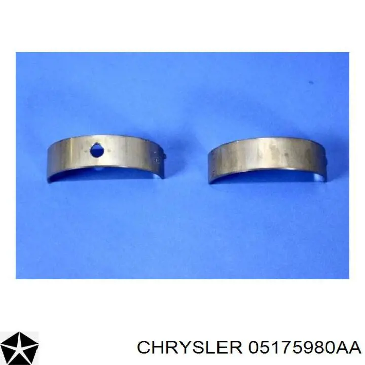 05175980AA Chrysler вкладиші колінвала, корінні, комплект, стандарт (std)