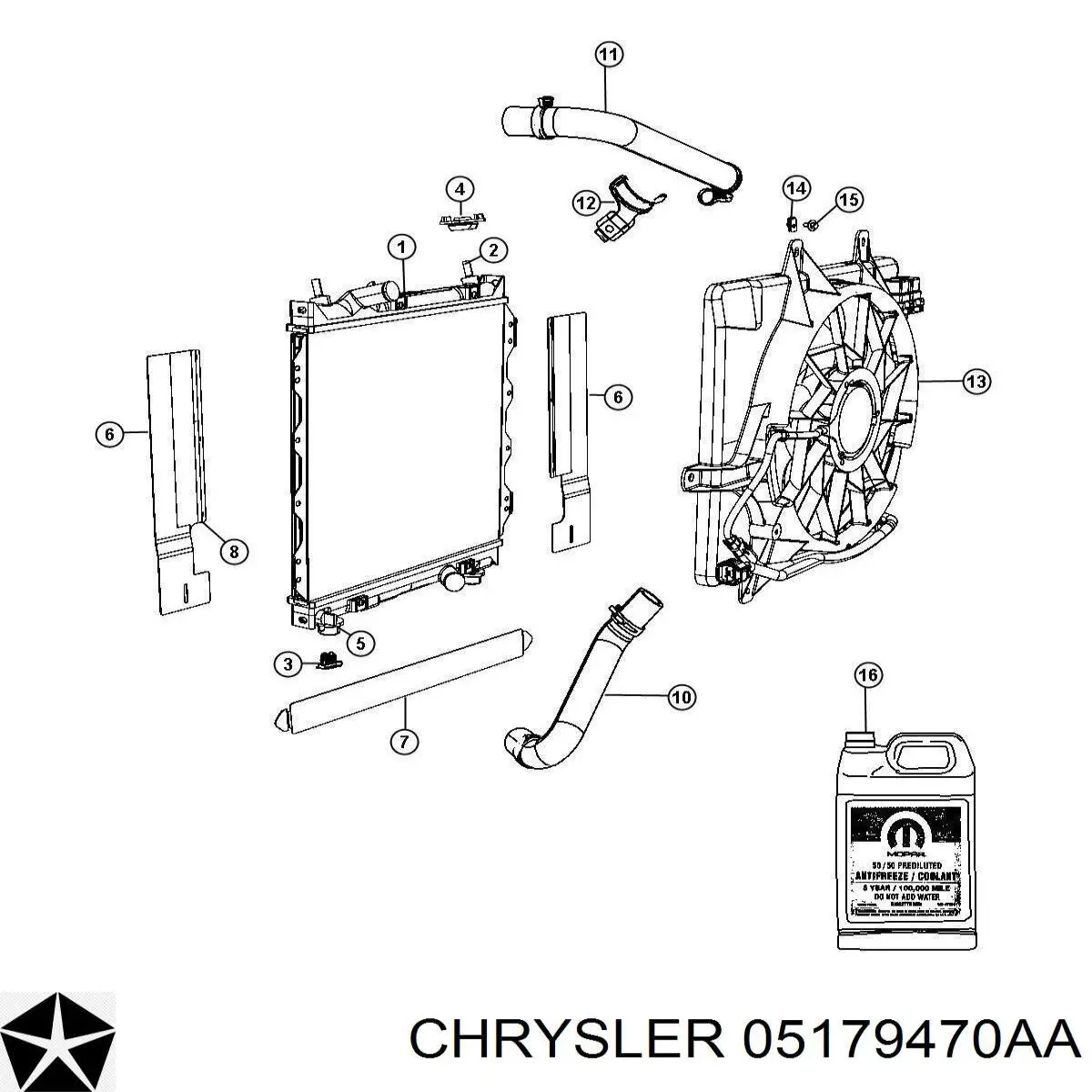  05179470AA Chrysler