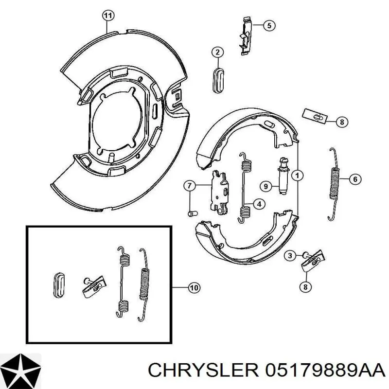  05179889AA Chrysler