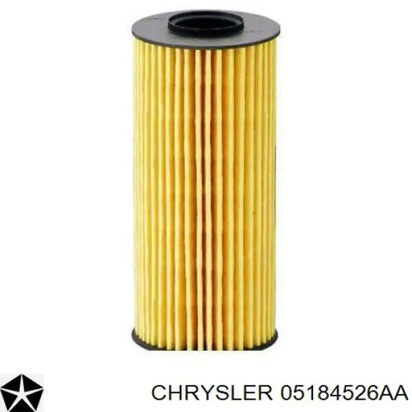 Масляний фільтр двигуна Chrysler 05184526AA ціна, від 8.20 USD