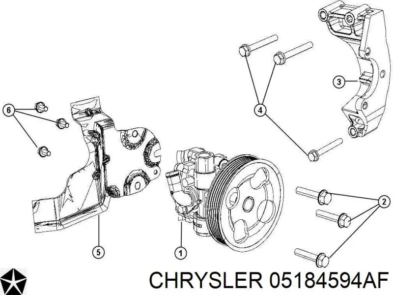 05184594AF Chrysler 