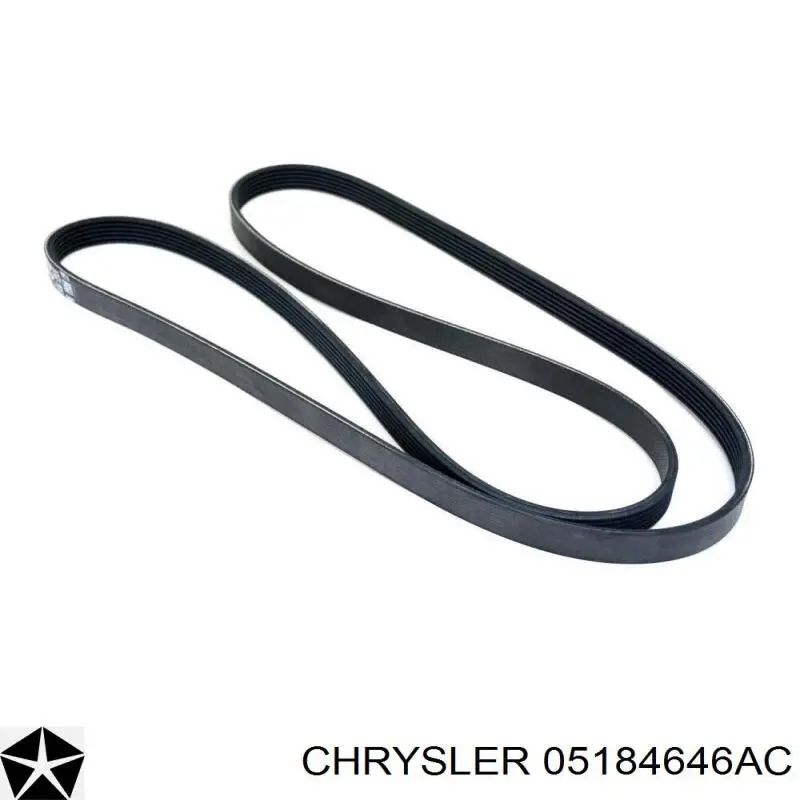 05184646AC Chrysler Поліклиновий ремінь