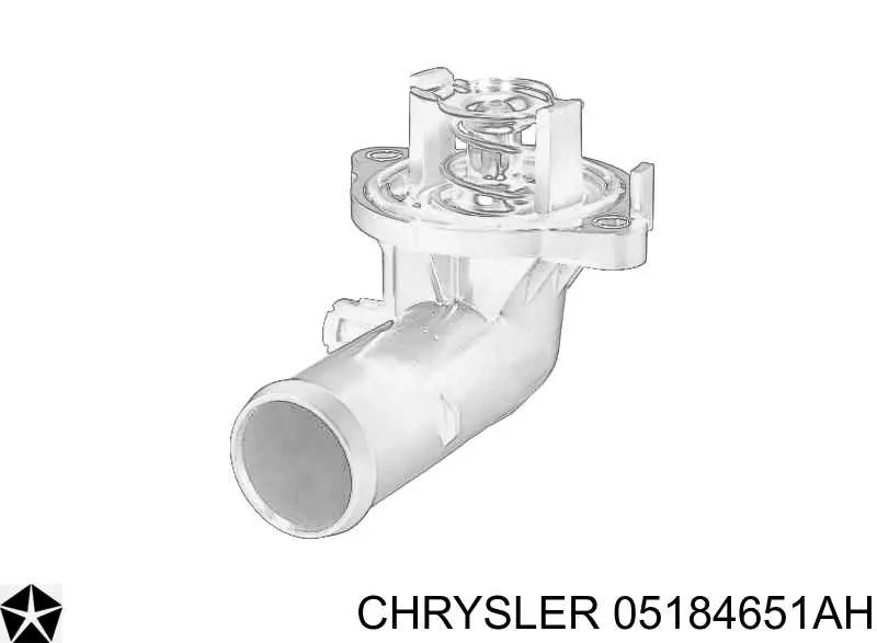 Корпус термостата 5184651AF Chrysler