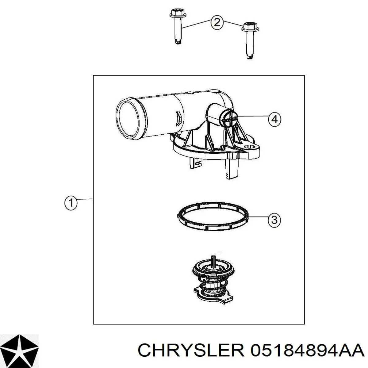 C32590 Mahle Original Прокладка термостата
