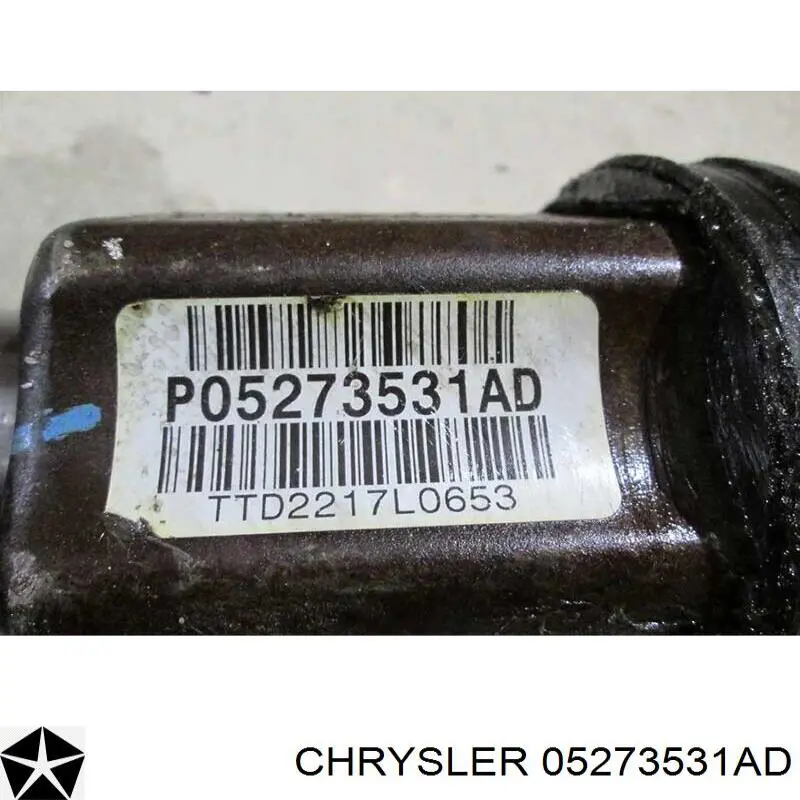Привід передній лівий Chrysler 5273531AC ціна, від 56.50 USD