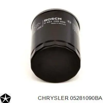 Купити 5281090BB Chrysler Фільтр очищення масла відцентровий