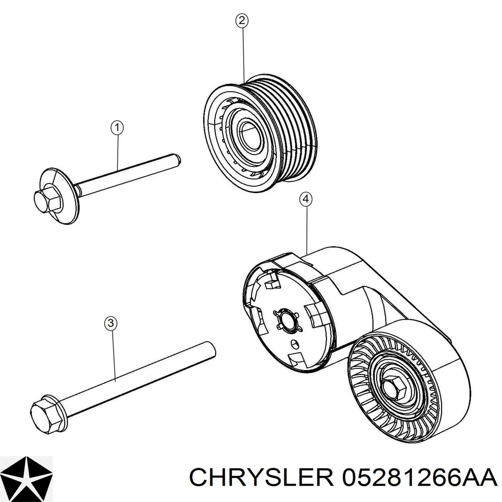  K05281266AA Fiat/Alfa/Lancia