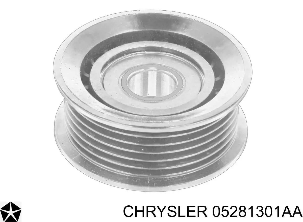 Купити 05281301AA Chrysler Ролик приводного ременя, паразитний