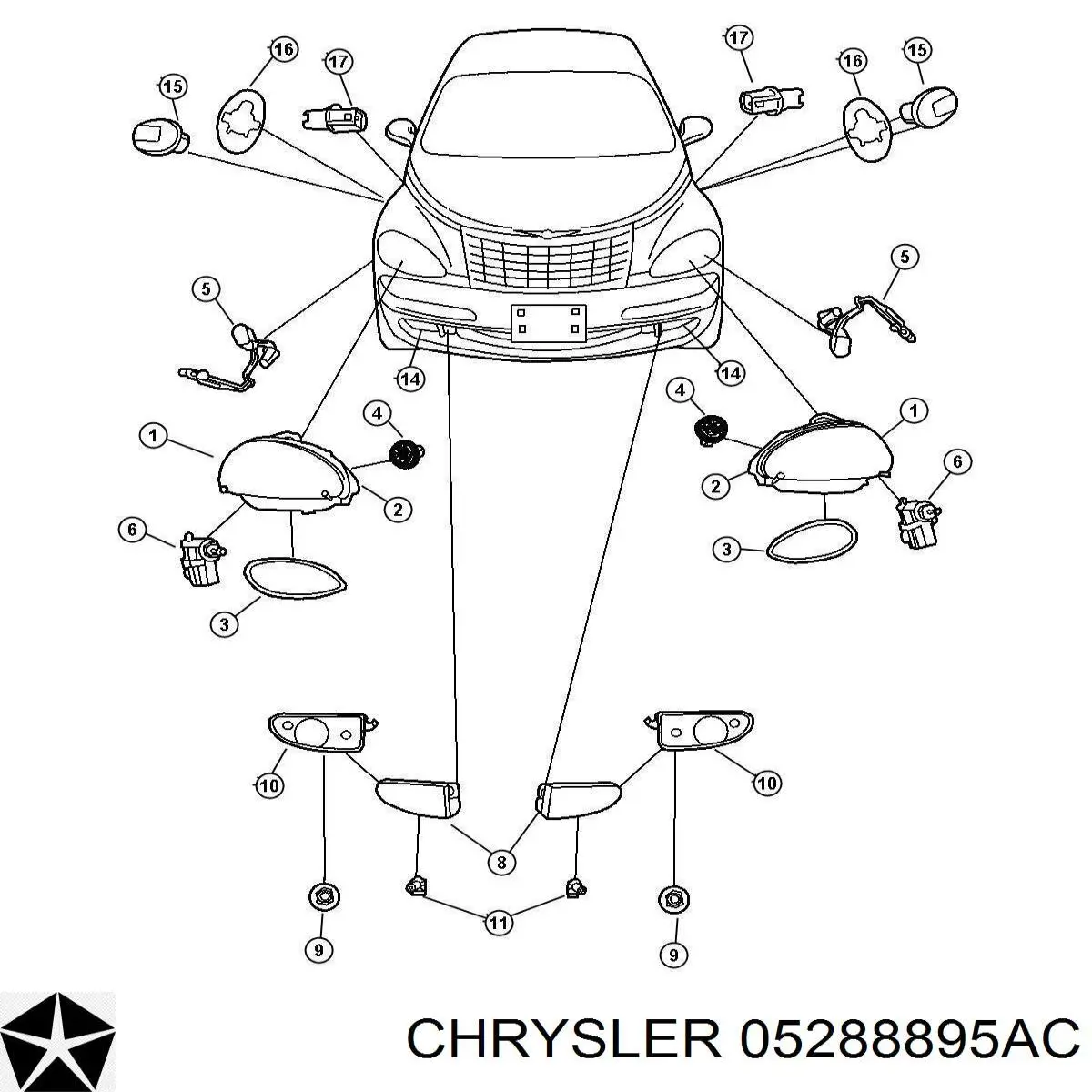  05288895AB Chrysler