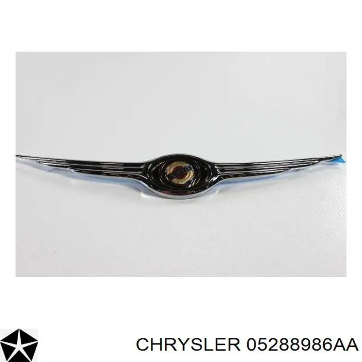 Фірмовий значок капота Chrysler 05288986AA ціна, від 44.41 USD