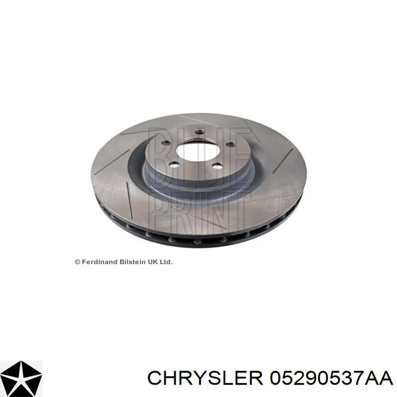 Диск переднього гальма Chrysler 05290537AA ціна, від 100.16 USD