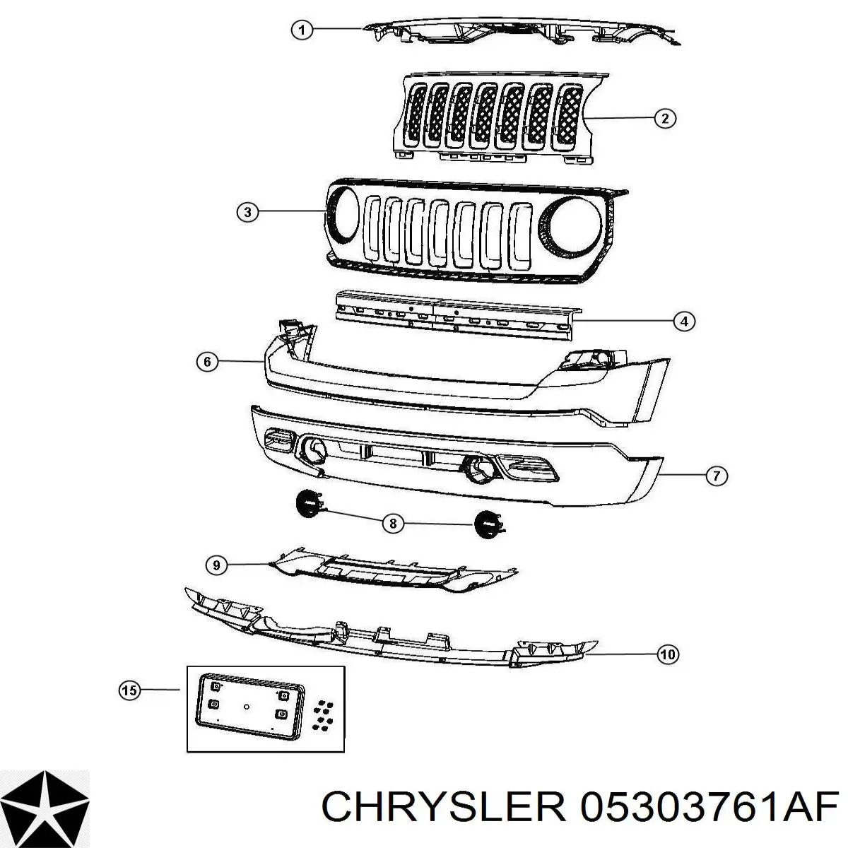  05303761AF Chrysler