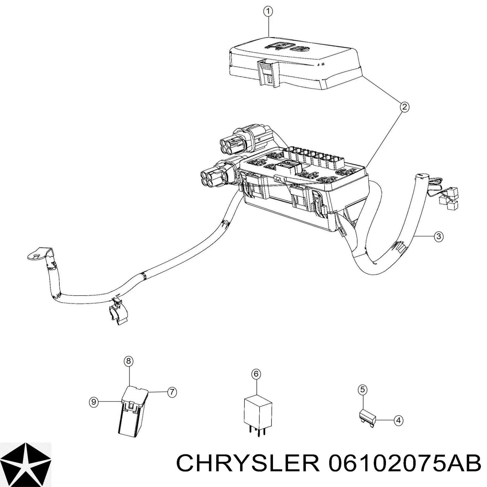 06102075AA Chrysler 