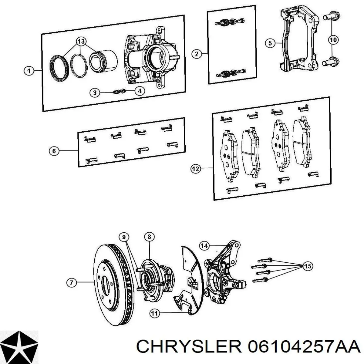  K06104257AA Fiat/Alfa/Lancia