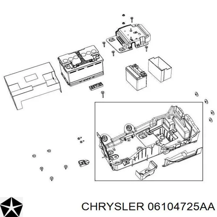  06104725AA Chrysler