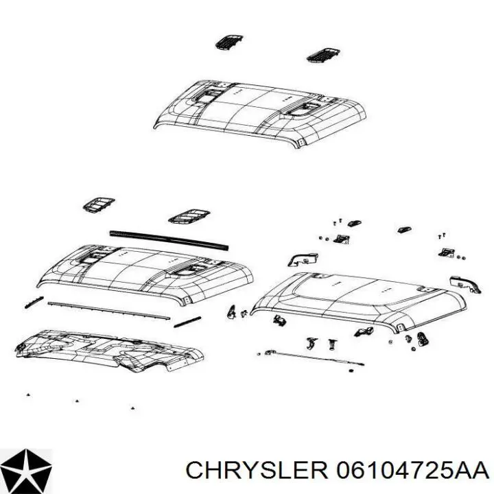 Купити 6104725AA Chrysler 
