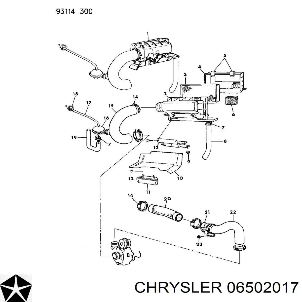 Купити 6502017 Chrysler ВПГ