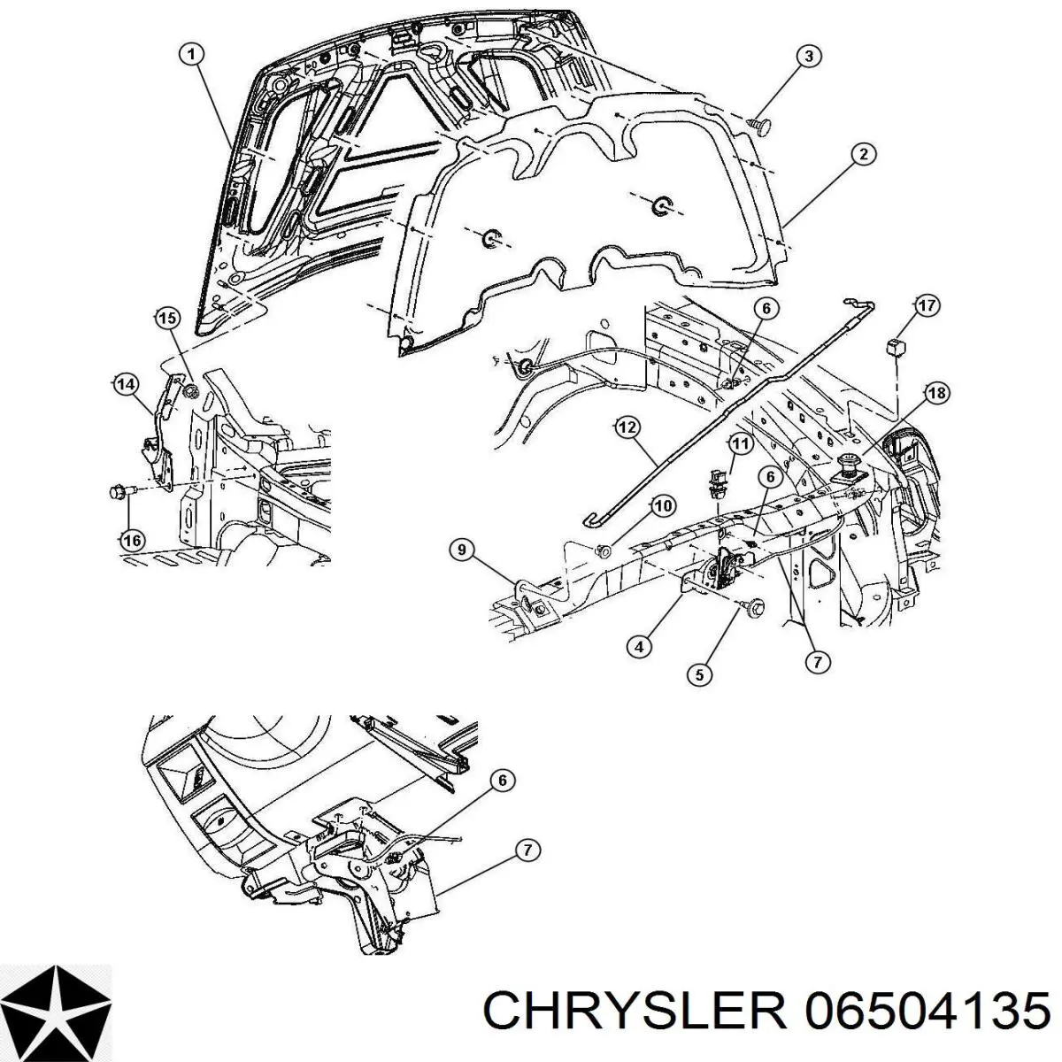  Chrysler 6504135