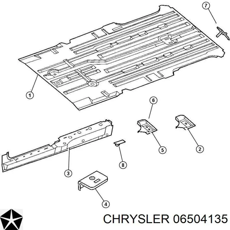 Купити 6504135 Chrysler 