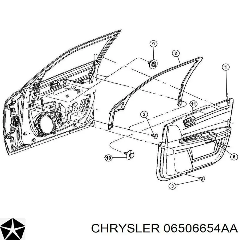  6506654AA Chrysler