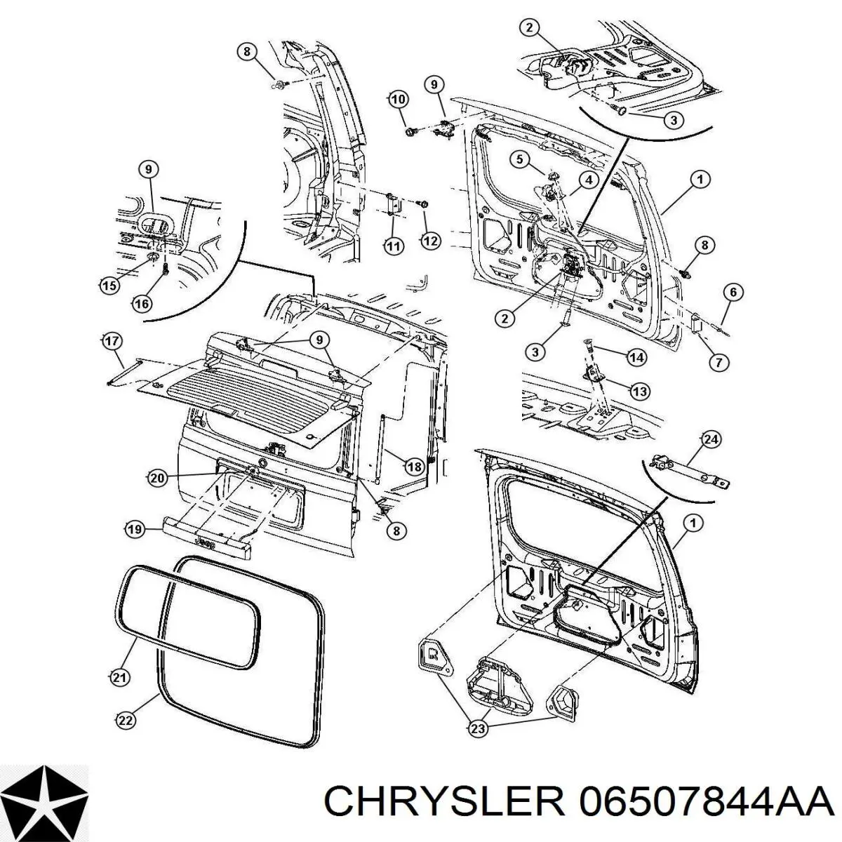  6507844AA Chrysler