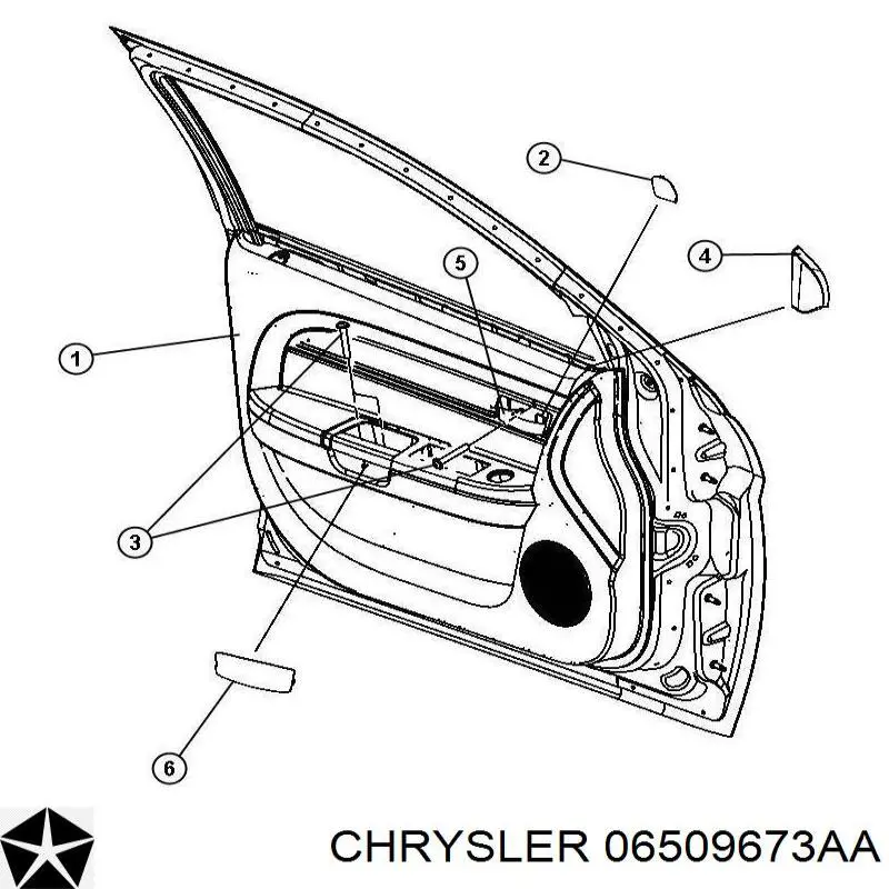  Chrysler 6509673AA ціна, від 0.53 USD
